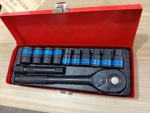 USA 25pcs Socket Wrench Set 1/2 Drive 6points (HEX TYPE)