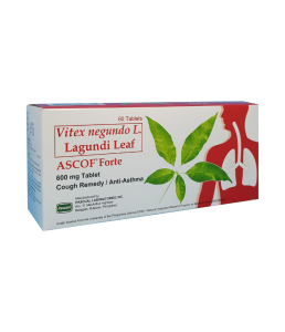 ASCOF Forte Lagundi for Adults 600 mg 60 Tablets