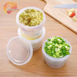 Hộp Nhựa Đựng Hành Tỏi Tủ Lạnh Đựng Thực Phẩm Đa Năng