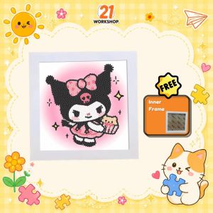 (READY STOCK) Diamond Painting DIY Sticker Art 18x18CM 钻石画
