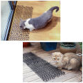 49*13CM Cat Scat Mat with Spikes Deterrent Mat Cat Repellent Mats Anti-Digging Cat and Dog Prickle Strips Plant Protectors Indoor Outdoor Deterrent Devices. 
