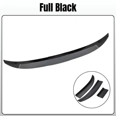 Universal Adjustable DIY ABS Car Rear Roof Tail Trunk Spoiler Wing Lip Trim Kit Bonnet Bezza Wira Persona Saga Vios