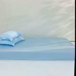 100 tencel12 colors 1600tc Austrian Tencel bedsheet Tencel silky pillowcase singleQueenKing size fitted bedsheet