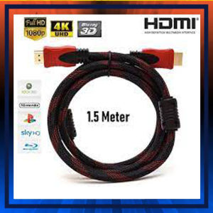 ( Bayar COD ) Kabel HDMI to HDMI / Male to Male Support 4K 3D Untuk TV Proyektor PC Laptop PS Panjang 1.5M