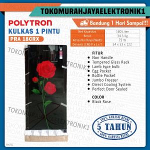kulkas polytron 1 pintu 180 liter PRA 18 CRX Garansi Resmi By TMJ