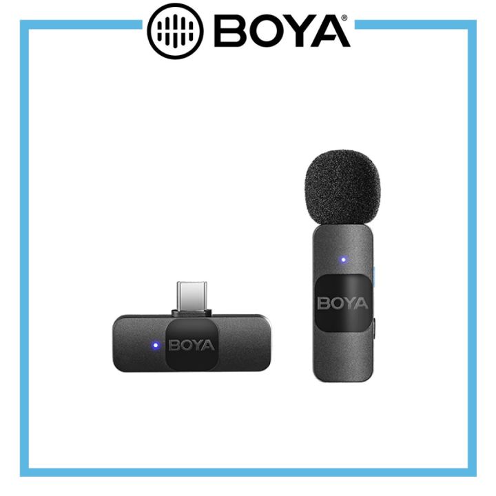 Boya BY V10 Ultracompact 2.4GHz Wireless Microphone System