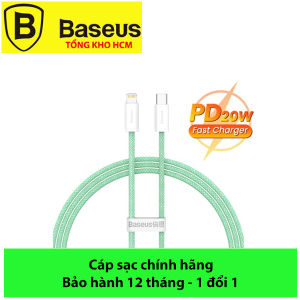 Cáp sạc nhanh iP 20W Baseus Dynamic Series Fast Charging Type C to L 20W cho các sản phẩm của táo