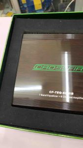 CROSSFIRE CF-7EQ-6CH CAR AMPLIFIER REAR SUPER SLIM BOX