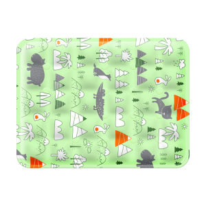 Durable Pet Cooling Pad Dog Summer Bed Cool Pad Ice Silk Breathable Cat Bed Washable Water Cooler Pad Suitable for Small Medium Dogs