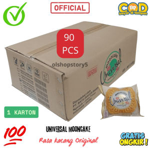 Mooncake 1 karton 90 Pcs Exp Di Jamin Lama Kue Bulan Halal Universal Enak