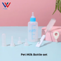 1 kg MILK ONE Goat's milk replacer for Pets + Pet Milk Bottle set DOG MILK REPLACEMENT FOR PUPPIES DOG MILK REPLACER. 