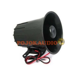 Sirine electronic 6 tone 20 watt daya DC 12 Volt speaker sirene patwal