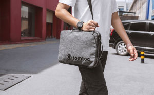 Túi Đeo Chéo Chống Sốc Tomtoc USA H14 Codura Shoulder Bags Dành Cho Macbook M1/M2 13/14/15/16inch