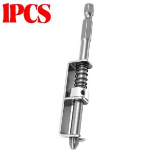 2Pcs Anti-Drop Screw Holder Bit Spring-Loaded / Stainless Steel Wear Resistant / Mechanics Electricians Retaining Tool Parts