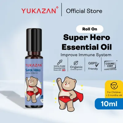 Yukazan Essential Oil Roll On 100% Pure Essential Oil Roll On (10ml) For Baby (3 months+)