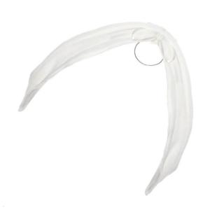 Gooses phụ kiện trang phục linh hoạt uốn cong khung dây vải mềm trắng Wing sử dụng ngoài trời cho hiên cỏ gooses trang phục