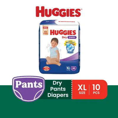 HUGGIES Dry Diapers - Pants (M14s / L12s / XL10s / XXL8s)