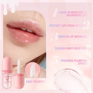 PINKFLASH Natural Lip Oil Lip Balm Lip Gloss Moisturize Repair Nourish/ LIP OIL KAPSUL/ RF KOSMETIK