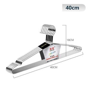 Set 5 móc  treo quần áo inox dày  phơi quần áo  inox dài 40 cm - moc treo quan ao - treo tủ quàn áo - moc phoi quan ao giá rẻ - móc treo inox