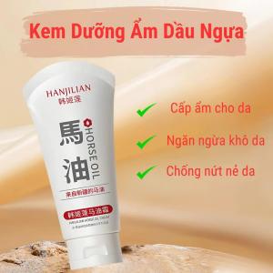 Kem dưỡng ẩm kem dưỡng da tay kem dầu ngựa HANJILIAN giúp làm mềm chống khô da mờ nếp nhăn 80ml - Beautify 4U