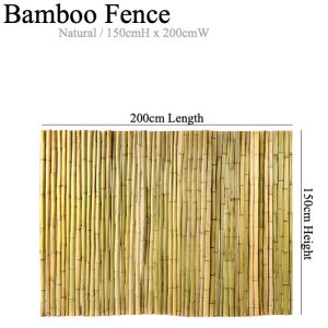 Bamboo Fence / Bamboo Divider / Bamboo Partition / Garden Fence / Garden Partition / Garden Privacy Screen / Natural Fence / Balcony Fence / Patio Privacy Screen / Bamboo Garden Fence / Balcony Partition