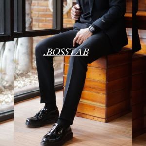 BOSSTAB - CELANA BAHAN SLIMFIT WOOL / CELANA PANJANG PRIA / CELANA FORMAL PRIA PREMIUM SLIMFIT WOLL -COD/FORMAL OLD EAST