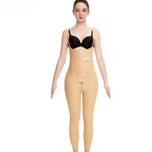 Women Body Shaper Pants Bodysuit Liposuction Operation Double Compression Medical Postpartum Shapewear Tighten Thigh Hips Lifter