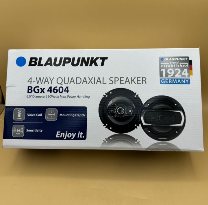 🔊สินค้าขายดี🔊ลำโพงติดรถยนต์ ลำโพงแกนร่วม ยี่ห้อ BLAUPUNKT รุ่น BGX4604 ...
