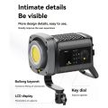 【Latest model】Ulanzi VL-200Bi 200W V-Mount Video Light Wireless Control, CRI 95+ Adjustable 2700K-6500K CCT for Livestreaming. 