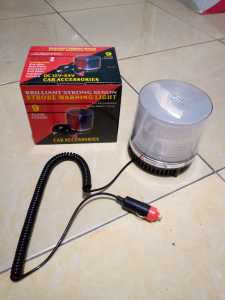 LAMPU EMERGENCY MOBIL BLITZ PUTIH 9 MODE 12/24V COLOK LIGHTER