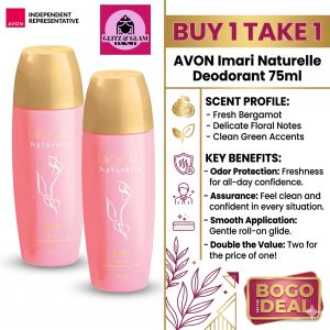 BUY 1 TAKE 1 Avon BLACK SUEDE TOUCH Anti-Perspirant Roll-on Deodorants 75ml by Glitz & Glam Online Store