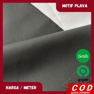 Kulit Motif Kopi Hitam Plava Per Meter Tebal 0.7 mm Untuk Motor Mobil Gulungan Kualitas Premium