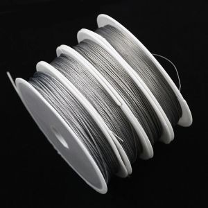 Stainless steel wire 0.3~1.0mm Beading Rope Cord Fishing Thread String For DIY Necklace Bracelets Jewelry Making findings