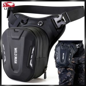 Waterproof Motorcycle Bag Fanny Pack with Adjustable Waist Strap for Convenient Storage and Easy Access During Rides
