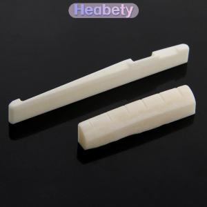 Heabety Ngà trâu xương cầu yên ngựa và rãnh Nut cho 6 Chuỗi Acoustic Guitar