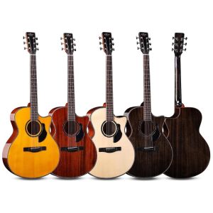 กีตาร์โปร่งOMเว้าออลโซลิดAllSolidราคาสุดคุ้มงานแบบแพงเสียงยอดเยี่ยมราคาพิเศษพร้อมของแถม