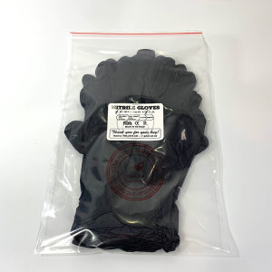 Găng Tay Cao Su Đen Nitrile Bao Tay Không Bột Cao Cấp 20 Chiếc