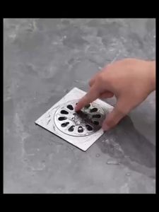 WeHome Floor Drain Filter Hair Clogging Prevention Insect-proof Shower Strainer for Bathroom Kitchen