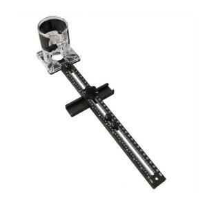 Precise Router Bracket Guide Jigs Aluminum Multipurpose Slot Template Suitable for Circular Cutting Edged Trimming