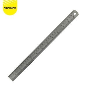 Penggaris Besi Montana Stainless Ukuran 30 cm 1 Pcs