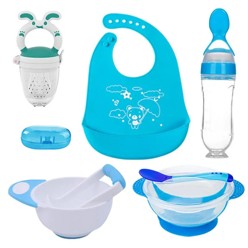 Baby Feeding Essential Set Combo Bowl Spoon Feeder pacifier - Main Image