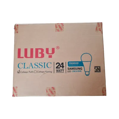 Lampu LED Luby Classic 24 W Watt 1 Dus Kardus Karton Koli isi 30 pcs Grosir Kolian