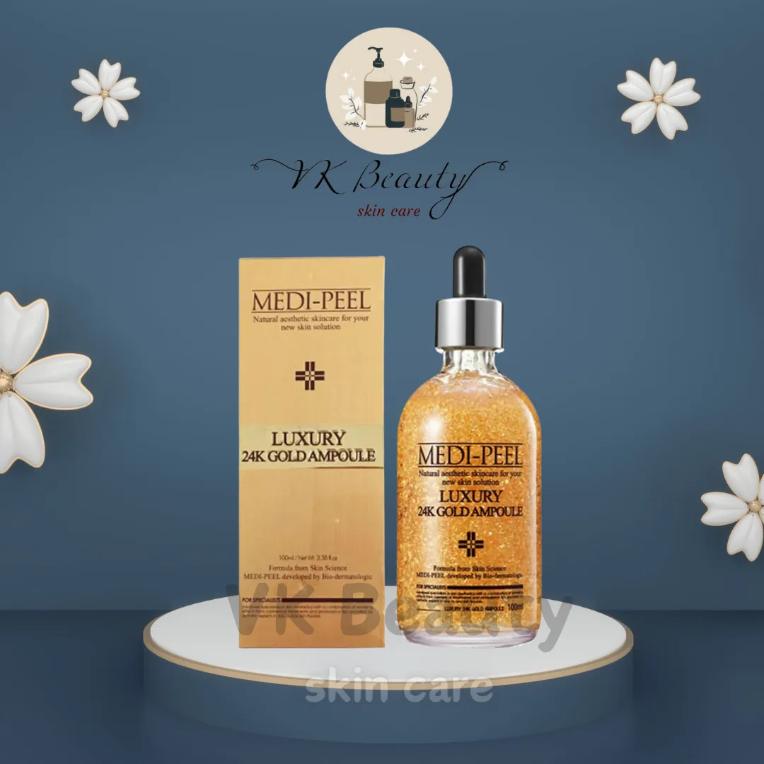 MEDI-PEEL Luxury 24K Gold Ampoule (100ml) MediPeel 24K 黄金安瓶精华液 | Lazada