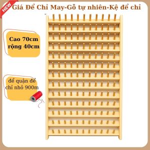 kệ gỗ để chỉ may [FIRESHIP] kệ treo tường kệ để chỉ nhỏ 900m