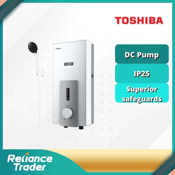 TOSHIBA WATER HEATER WITH DC PUMP DSK38S3MW Lazada