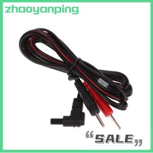 zhaoyanping 2.35mm New Electrotherapy Electrode Lead Electric Shock Wires Cable For Massager Connection Cable Massage And Relaxation