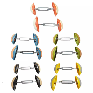 2Pieces Shoe Shape Support for Womens High-heeled Shoe Flat Shoe ABS Metal Shoe Stretcher Adjustable Shoe Expander