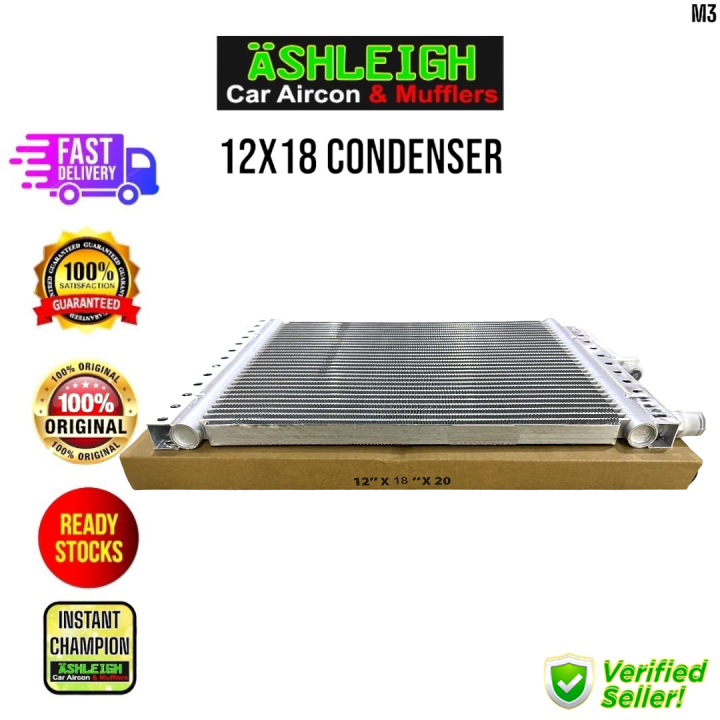 Universal Condenser 12x18 Laminated Car Aircon m3 Lazada PH