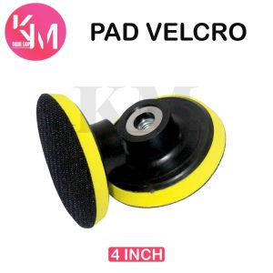 Tatakan Amplas Velcro / Pad Velcro 4 Inch isi 1 pcs - Velcro Grit Pad M10