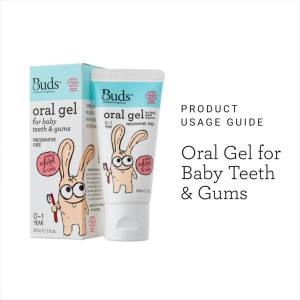 Buds Organics BOO Oral Gel for Baby Teeth and Gums (30ml)